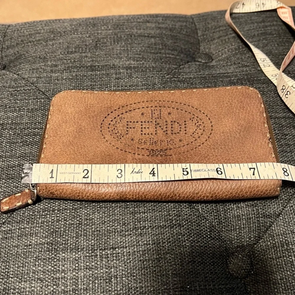 Fendi Tan Leather Wallet- Offers Welcome💕 - Picture 2 of 9